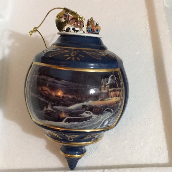 💥CHARITY SALE Terry Redlin Vintage Bradford Exchange Christmas Baubles - Picture 14 of 14